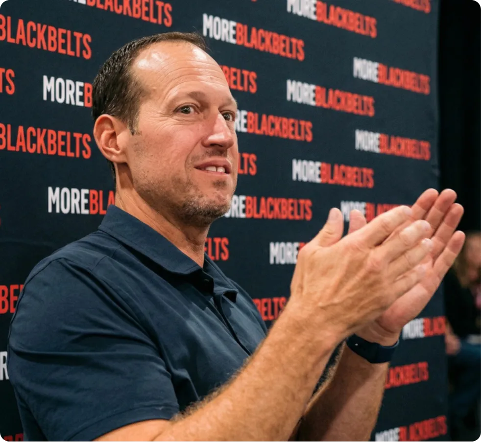 Jonathan Peschke, co-founder of More Black Belts